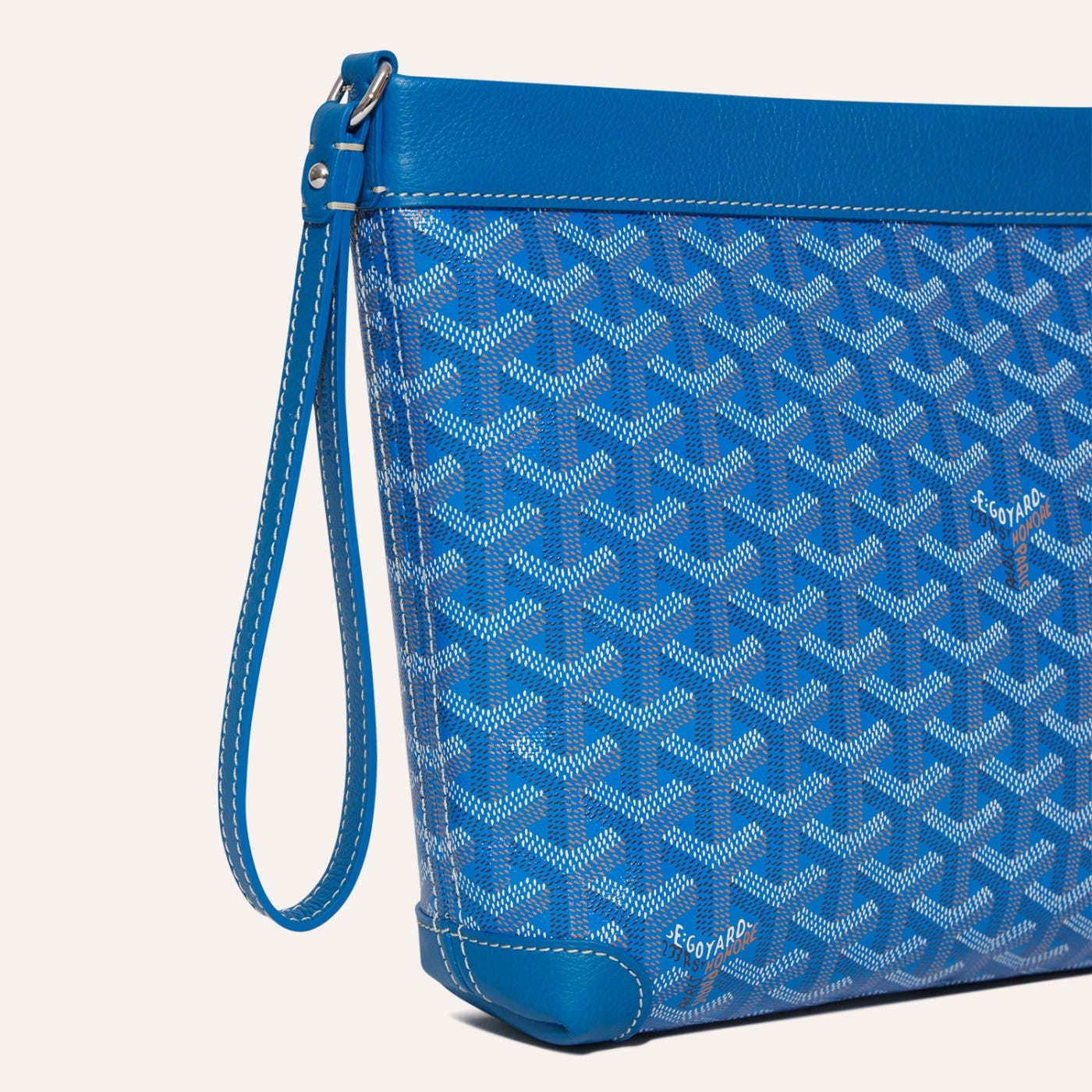 Goyard Conti Pouch Sky Blue - Image 3